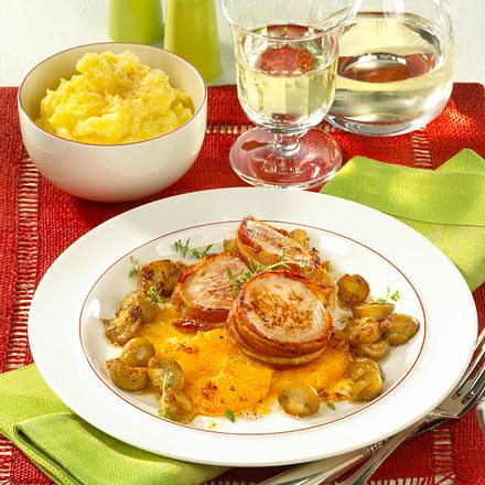 Schweinefilet im Speckmantel Rezept Schweinefilet im Speckmantel Rezept