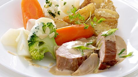Schweinefilet in Chardonnaysoße Rezept - Foto: House of Food / Bauer Food Experts KG