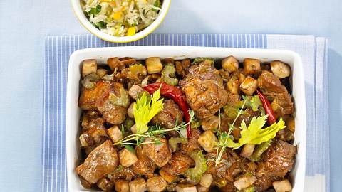 Schweinefleisch mit Honig und Thymian Rezept - Foto: Först, Thomas