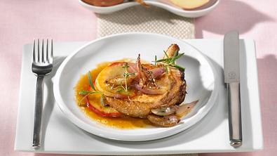 Schweinekotelett in Thymian-Knoblauch-Öl Rezept - Foto: LECKER @ Bauer Media Group