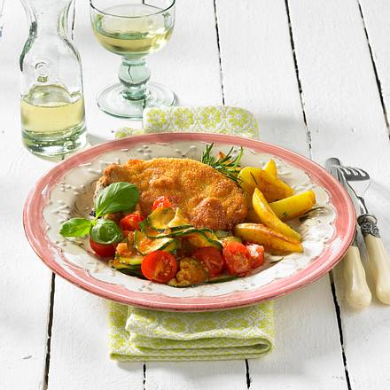 Schweinekoteletts alla Milanese Rezept Schweinekoteletts alla Milanese Rezept