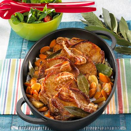 Schweinekoteletts in Malzbiersoße Rezept Schweinekoteletts in Malzbiersoße Rezept