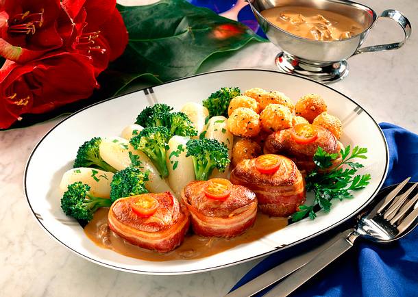 Schweinemedaillons mit Teltower Rübchen Rezept