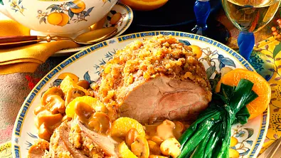 Schweinenackenbraten mit fruchtiger Kruste Rezept - Foto: LECKER @ Bauer Media Group