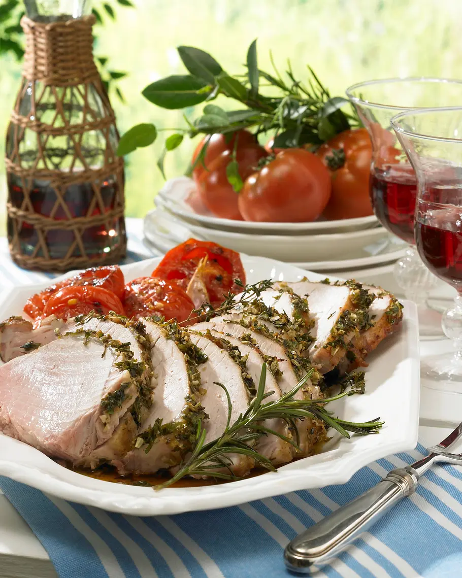 Schweinerücken alla fiorentina Rezept