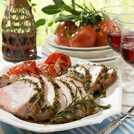 Schweinerücken alla fiorentina Rezept Schweinerücken alla fiorentina Rezept
