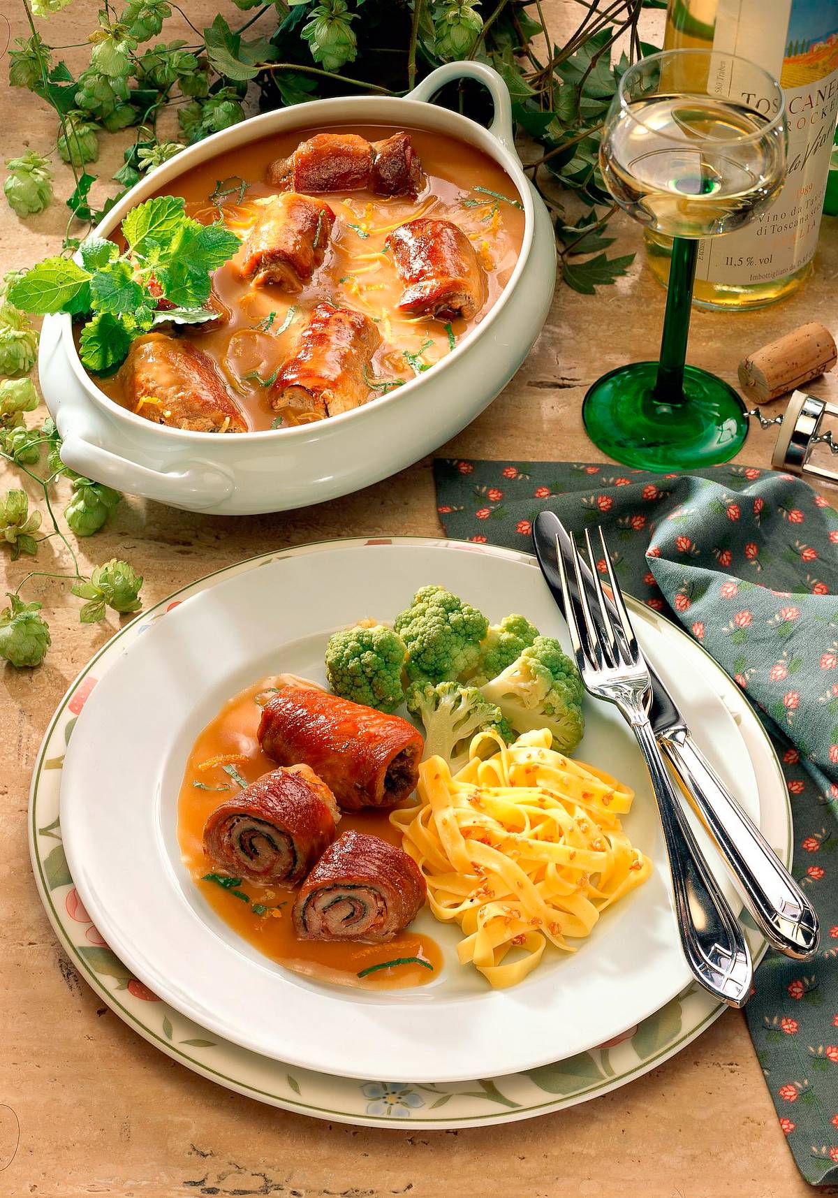 Schweineschnitzel-Rouladen Rezept