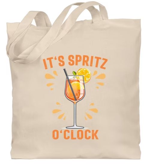 Shirtracer Umhängetasche "It's Spritz o'Clock"