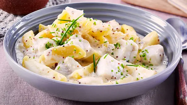 Seelachs-Bèchamel-Kartoffeln - Foto: LECKER @ Bauer Media Group
