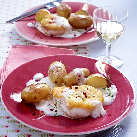 Seeteufel in Ingwer-Sahne Rezept Seeteufel in Ingwer-Sahne Rezept