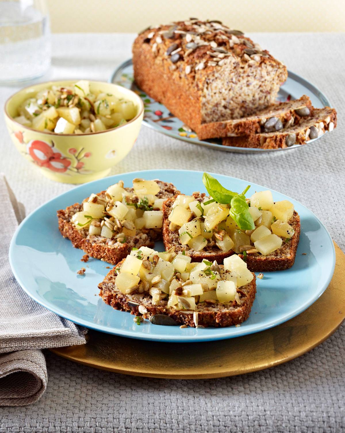 Selbst gebackenes Eiweißbrot Rezept