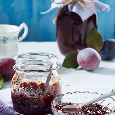 Selbst gemachtes Pflaumenmus Rezept Selbst gemachtes Pflaumenmus Rezept
