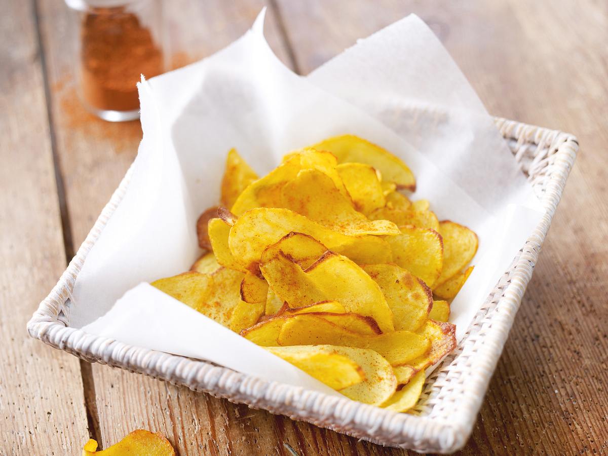 Selbstgemachte Kartoffel-Chips Rezept
