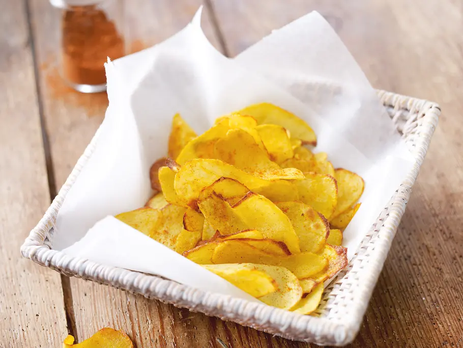 Selbstgemachte Kartoffel-Chips Rezept