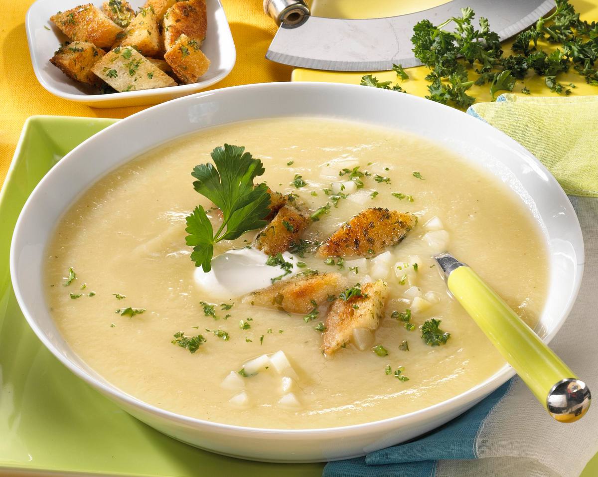 Sellerie-Creme-Suppe Rezept