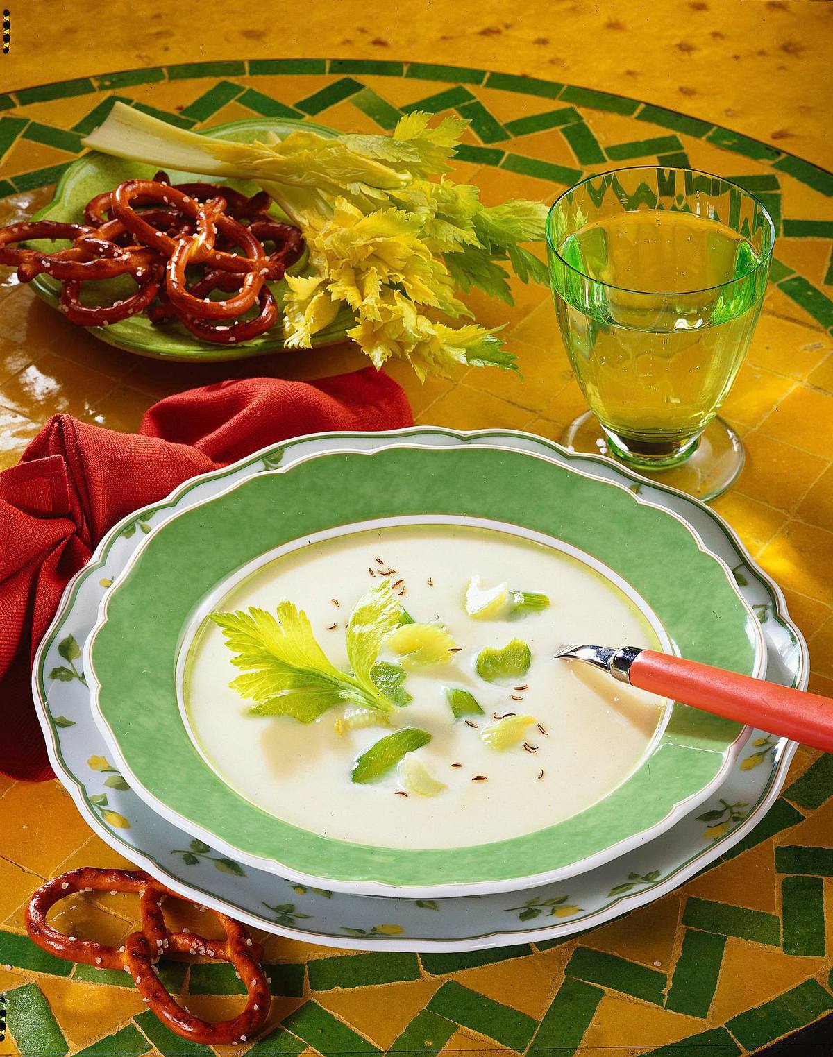 Sellerie-Cremesuppe Rezept