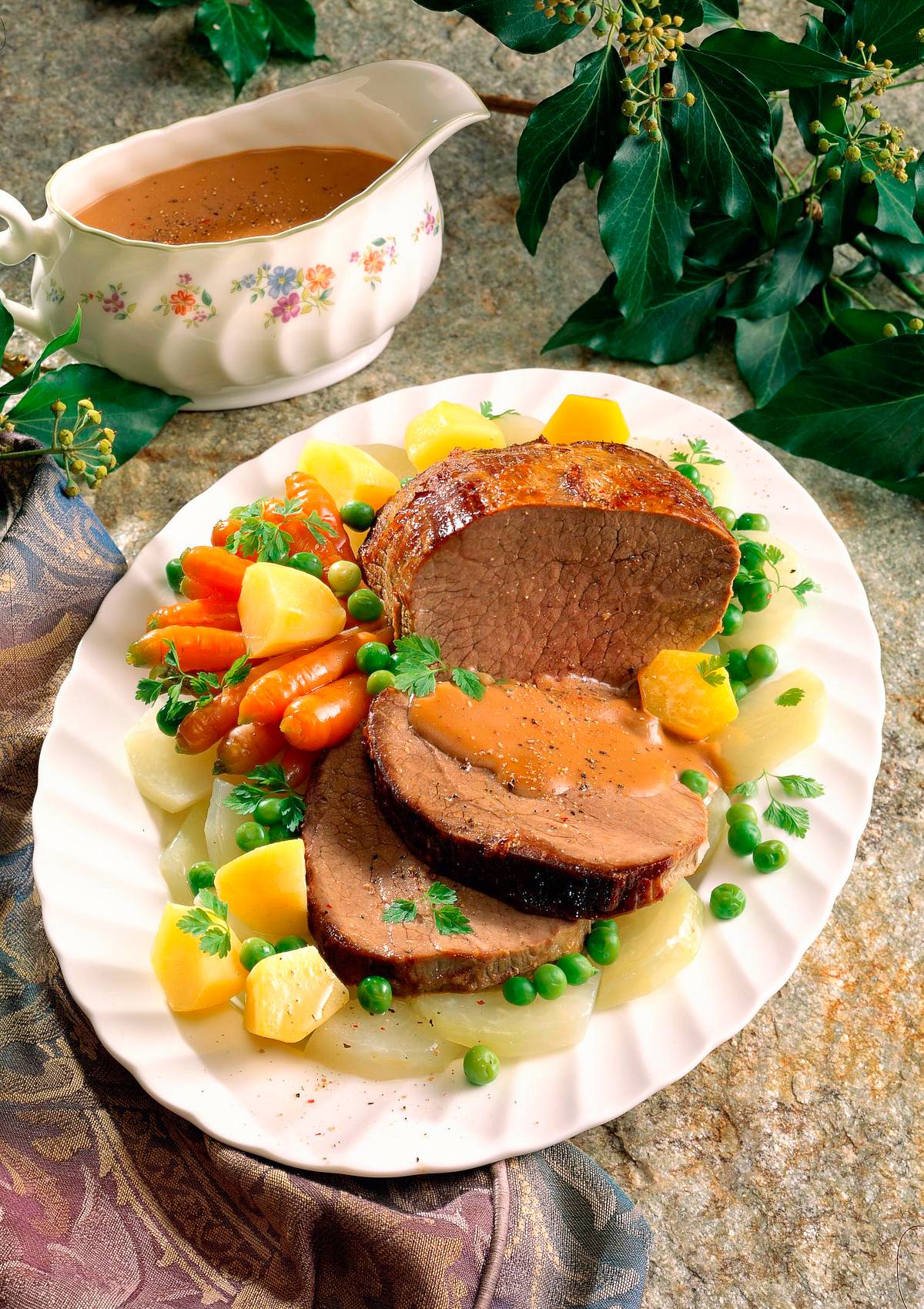 Semerrolle mit jungem Gemüse Rezept