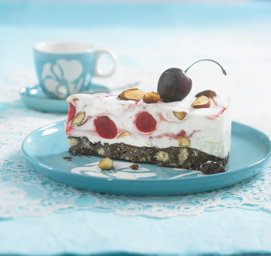 Semifreddo-Kirschtorte Rezept Semifreddo-Kirschtorte Rezept