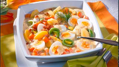Senf-Eier-Ragout mit Gemüse Rezept - Foto: LECKER @ Bauer Media Group