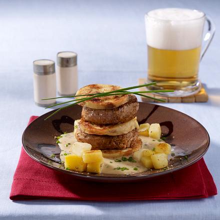 Serviettenknödel mit Schnittlauchrahm Rezept Serviettenknödel mit Schnittlauchrahm Rezept