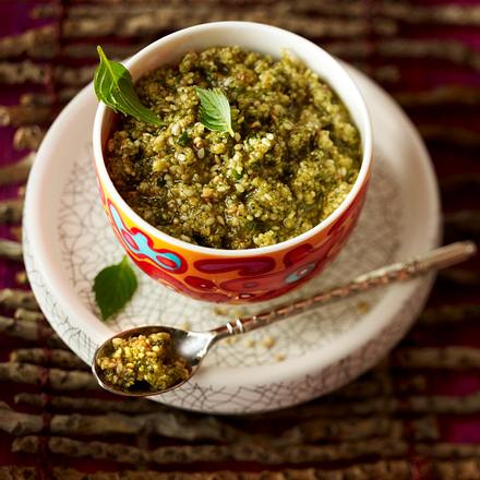 Sesam-Minz-Pesto Rezept