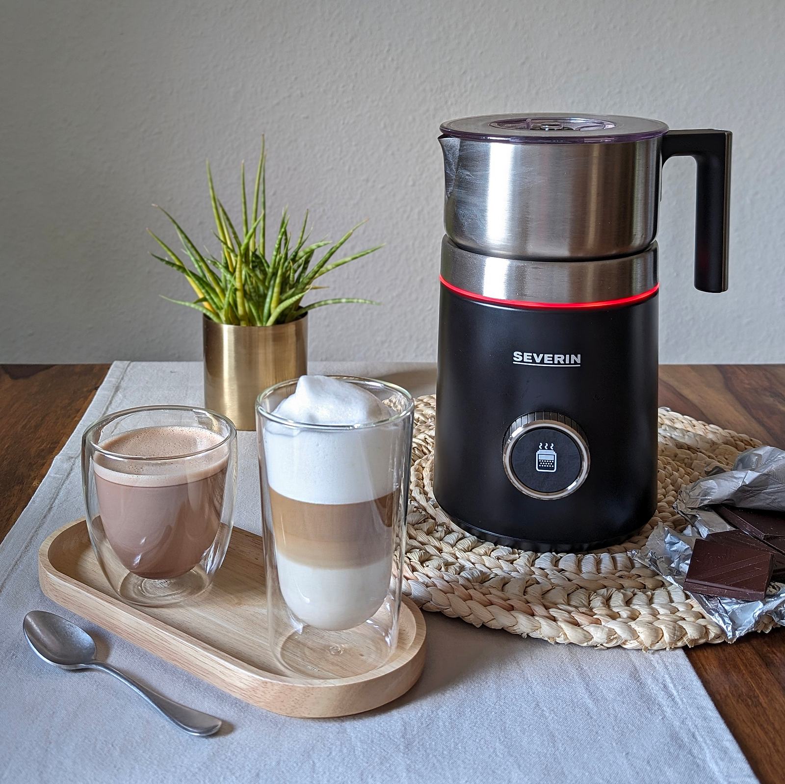 Severin Spuma 700 Plus im Test: Der XL-Milchaufschäumer