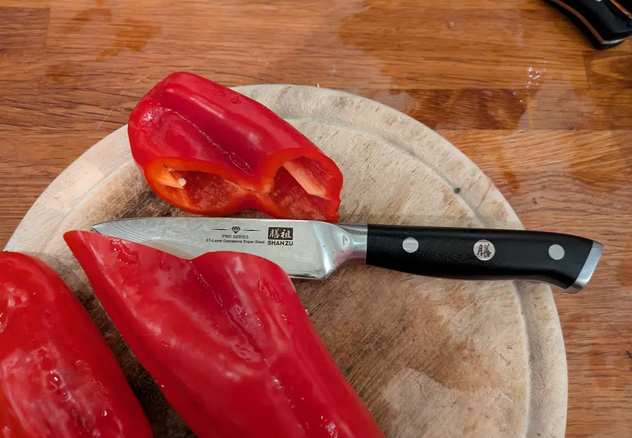 SHAN ZU Damast Gemüsemesser SHAN ZU Damast Gemüsemesser