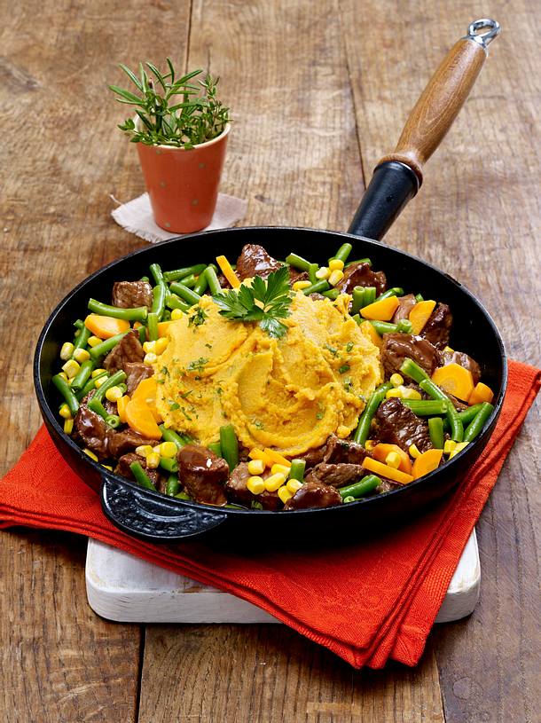 Sheperd's Pie mit Süßkartoffel Rezept