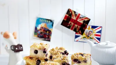 Shortbread Blueberry Cheesecake Rezept - Foto: LECKER @ Bauer Media Group