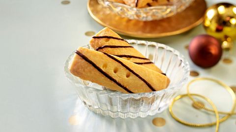 Shortbread mit Schokostreifen Rezept - Foto: House of Food / Bauer Food Experts KG