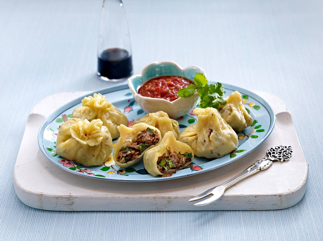 Sibirische Fleischtaschen Rezept Sibirische Fleischtaschen Rezept