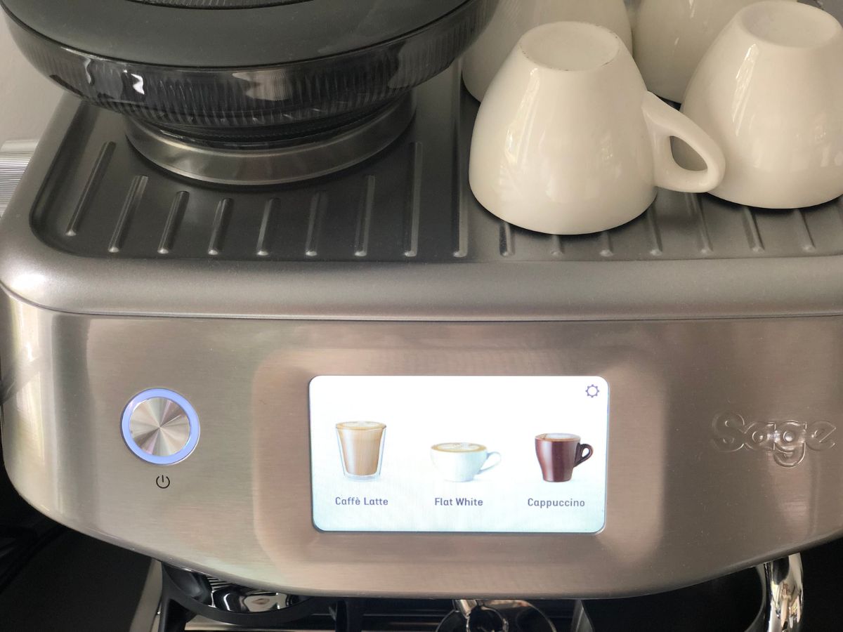 Siebträgermaschine Barista Touch Impress LED-Display