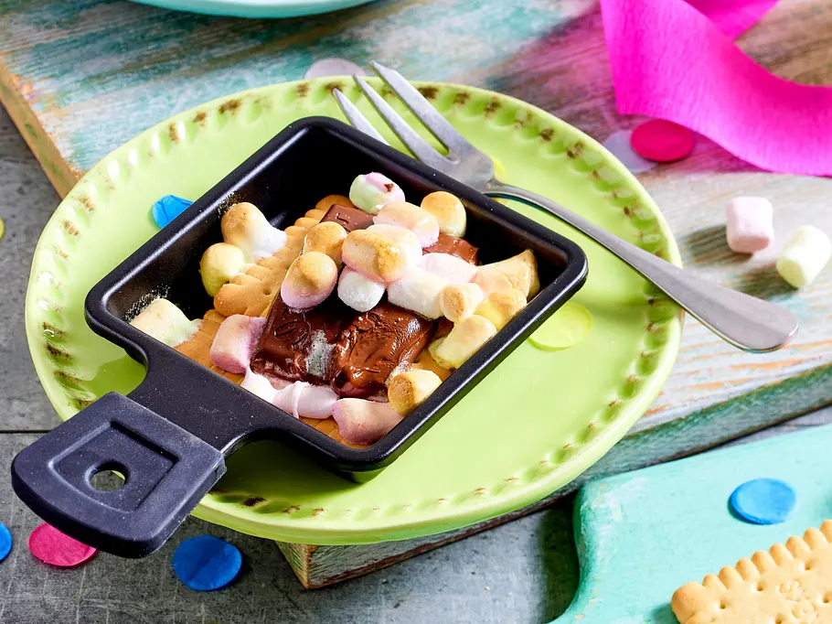 S'mores-Pfännchen Rezept S'mores-Pfännchen Rezept