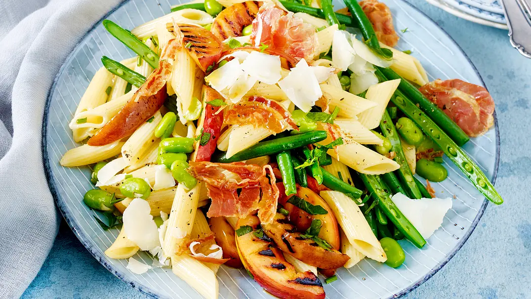 Sommer-Pasta mit Bohnen Rezept - Foto: LECKER @ Bauer Media Group Sommer-Pasta mit Bohnen Rezept - Foto: LECKER @ Bauer Media Group