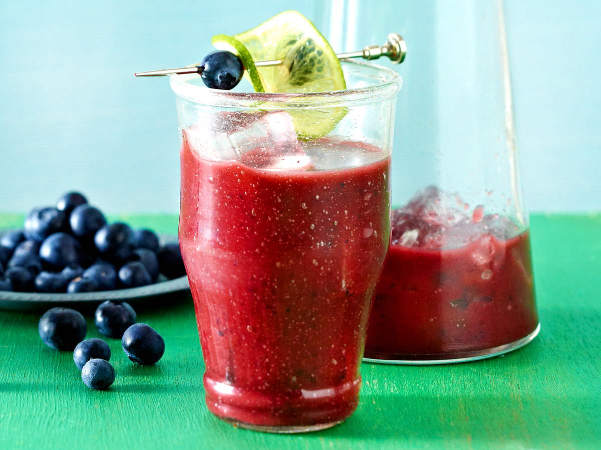 Blaubeere-Smoothie