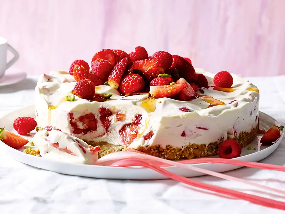 Erdbeer-Joghurt-Kuchen Rezept Erdbeer-Joghurt-Kuchen Rezept