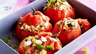 Sommergemüse: Gefüllte Tomaten