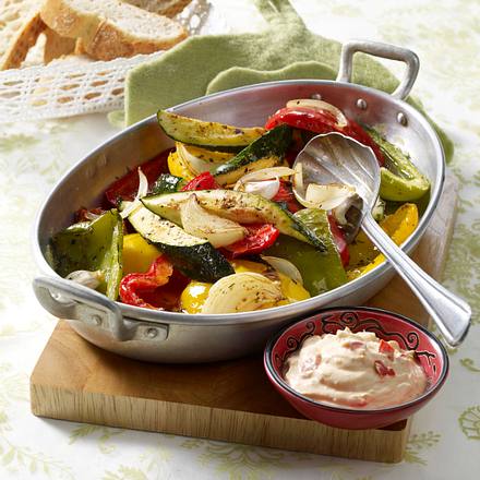 Sommergemüse vom Blech Rezept Sommergemüse vom Blech Rezept