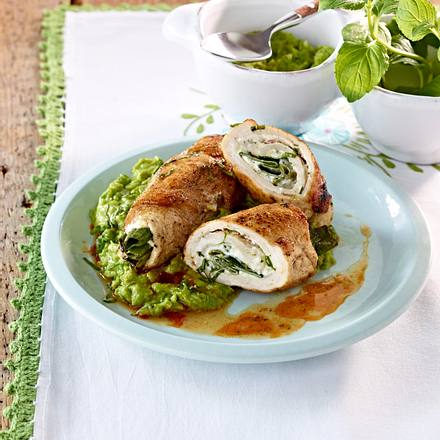 Sommerliche Geflügelrouladen Rezept