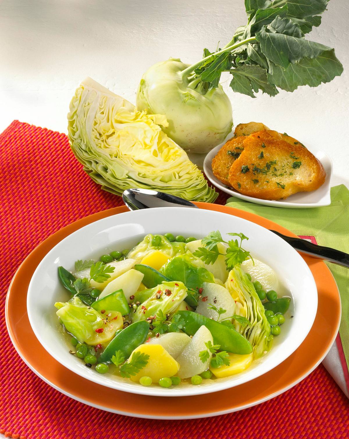 Sommerliche Kohlsuppe Rezept