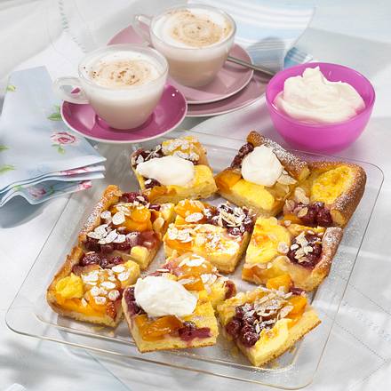 Sommerlicher Kleckselkuchen Rezept Sommerlicher Kleckselkuchen Rezept