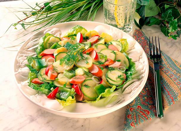 Sommersalat Rezept Sommersalat Rezept
