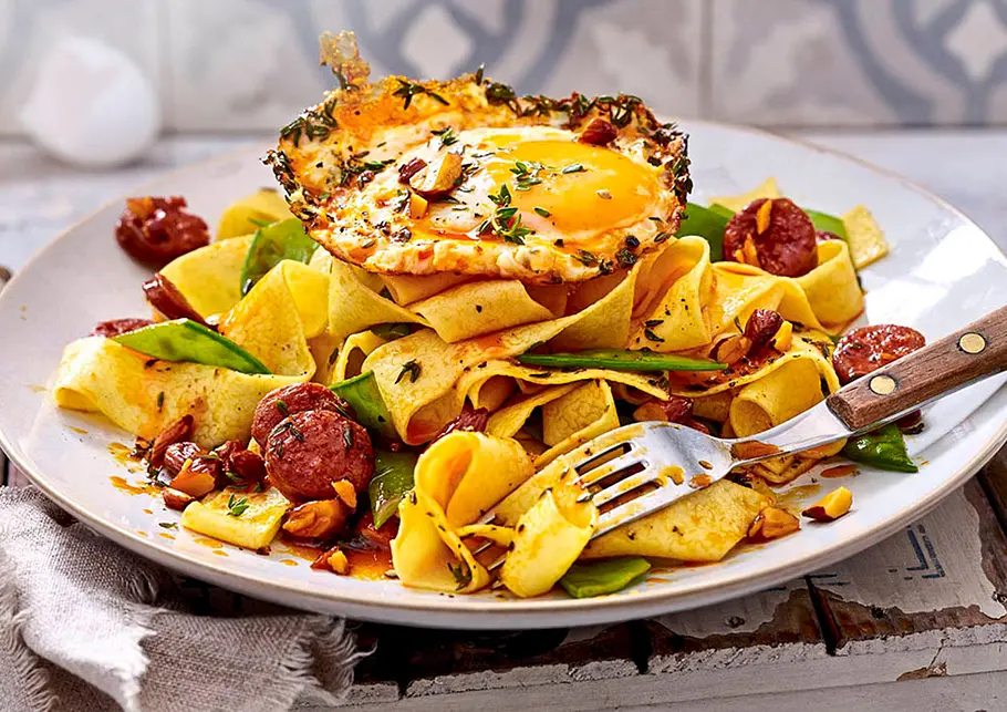 Sonnenschein-Pappardelle Rezept Sonnenschein-Pappardelle Rezept
