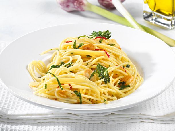 Spaghetti aglio e olio Rezept