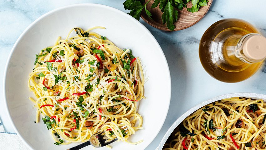 Spaghetti aglio e olio Rezept - Foto: Show Heroes