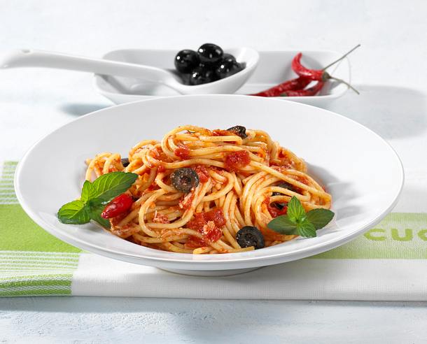 Spaghetti all'arrabbiata Rezept Spaghetti all'arrabbiata Rezept