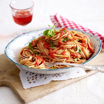 Spaghetti all’arrabbiata Rezept Spaghetti all’arrabbiata Rezept