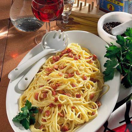 Spaghetti alla carbonara Rezept Spaghetti alla carbonara Rezept