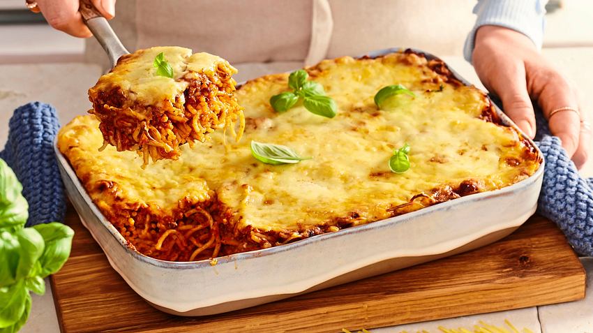 Spaghetti-bolo-Lasagne Rezept - Foto: House of Food / Bauer Food Experts KG