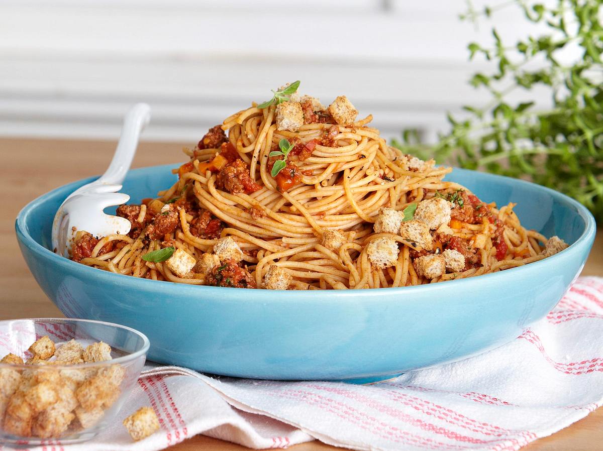 Spaghetti Bolognese leicht Rezept